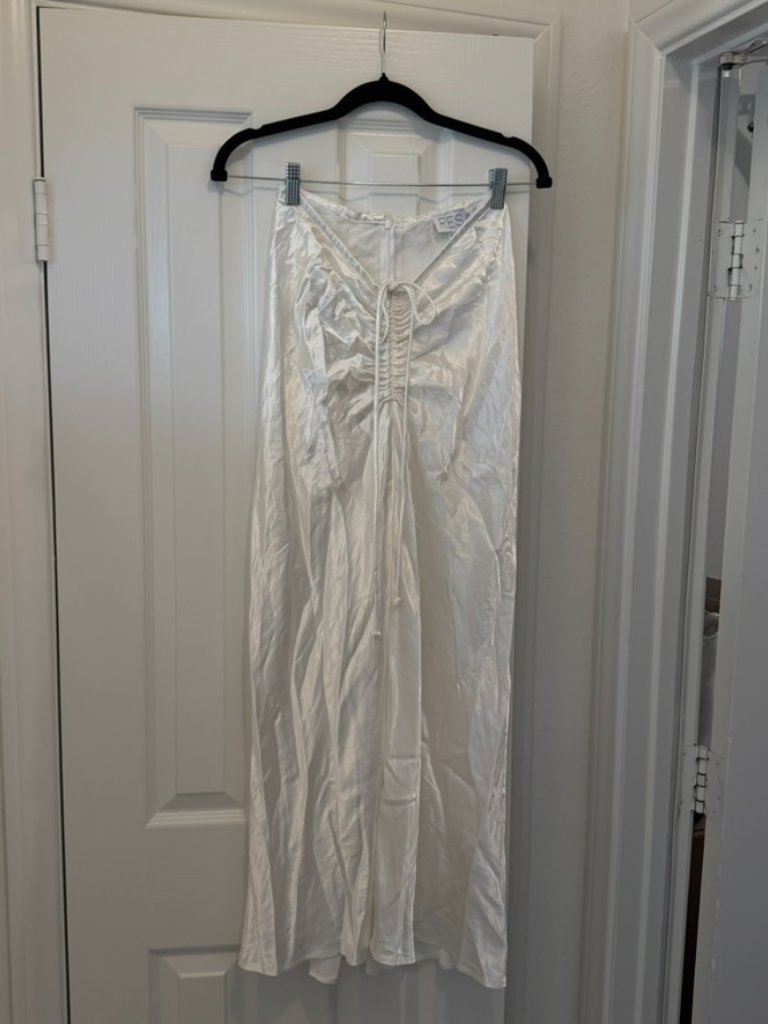 Resa Pearl White Bowie Top And Ziggy Skirt Set In Xs — image 3 of 8